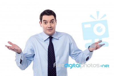 Sure, It's My Pleasure To Work Stock Photo