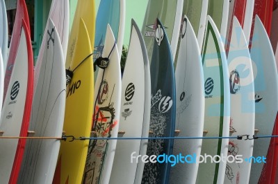 Surfboards Stock Photo