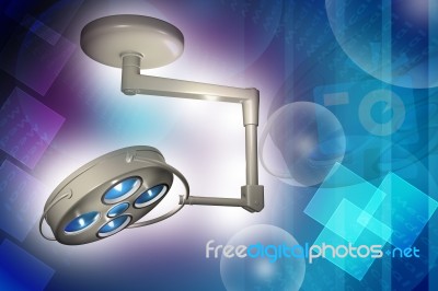 Surgical Light Stock Image