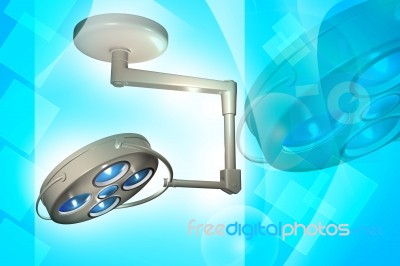 Surgical Light Stock Image