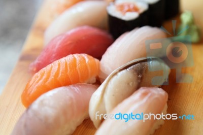 Sushi Set Stock Photo