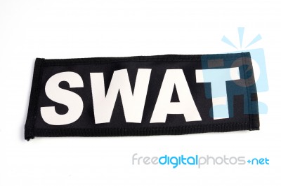 SWAT Patch Stock Photo