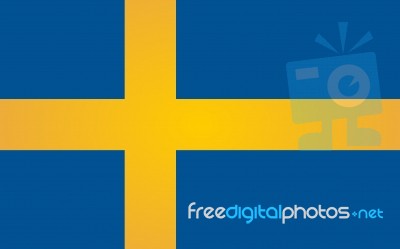 Sweden Flag Stock Image