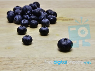 Sweet Blueberry Stock Photo