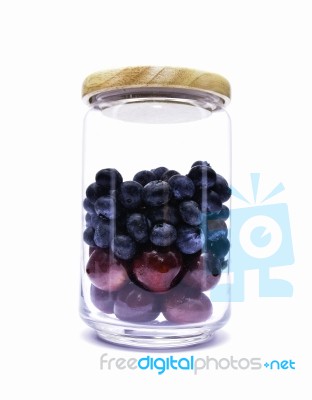 Sweet Blueberry Stock Photo