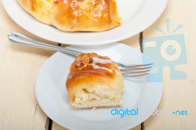 Sweet Bread Donut Cake Stock Photo