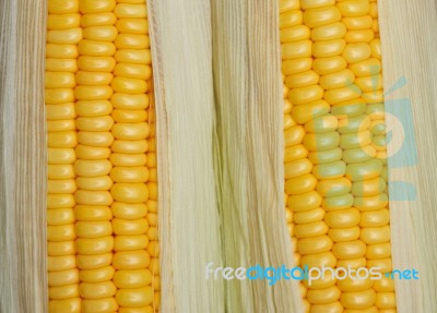 Sweet Corn Stock Photo