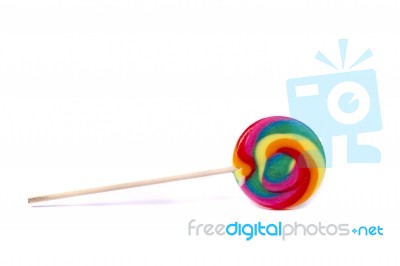 Sweet Lollipop Stock Photo