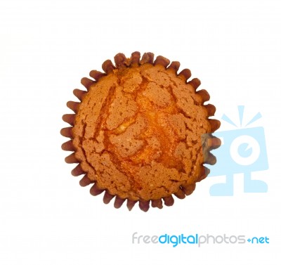 Sweet Muffin Cake Stock Photo