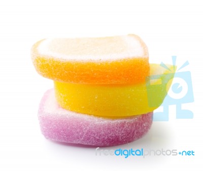 Sweets Made From Sugar Stock Photo