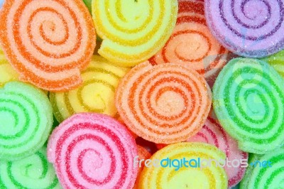 Swirl Candy Stock Photo