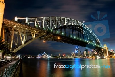 Sydney Harbour Bridge Stock Photo