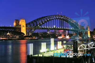 Sydney Harbour Bridge, Australia Stock Photo