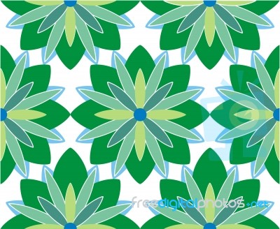 Symmetrical Repeat, Seamless Pattern Stock Image