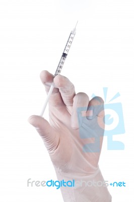 Syringe Stock Photo