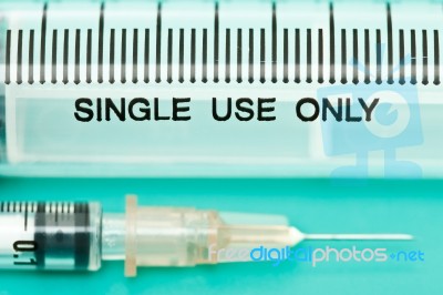 Syringe Stock Photo