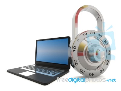 System Security Stock Image