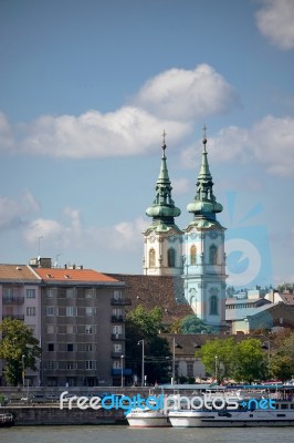 Szent Anna Templom In Budapest Stock Photo