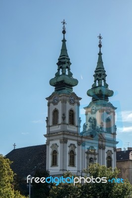 Szent Anna Templom In Budapest Stock Photo