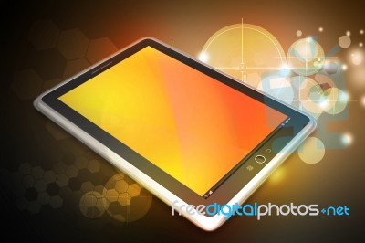 Tablet Computer Stock Image