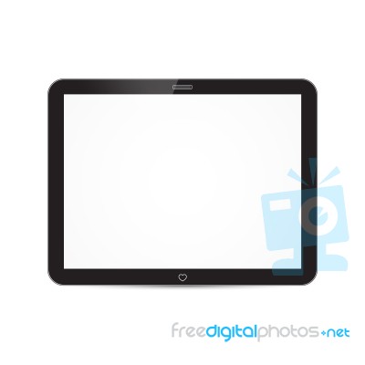 Tablet  Illustration Stock Image