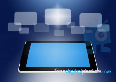 Tablet PC Stock Photo