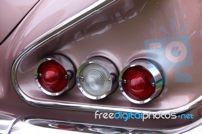 Tail Lights Stock Photo