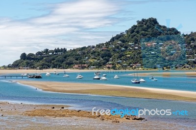 Tairua Inlet Stock Photo