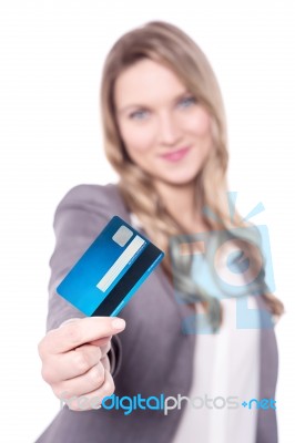 Take This For Your Shopping ! Stock Photo