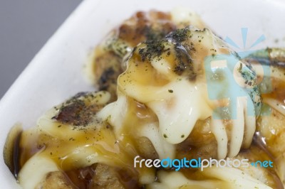 Takoyaki Stock Photo