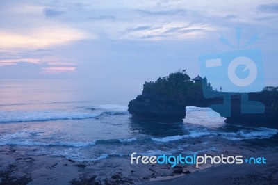 Tanah Lot Temple Stock Photo