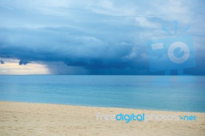 Tangalooma Island Beach In Moreton Bay.  Stock Photo