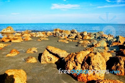 Tanyong Beach Stock Photo