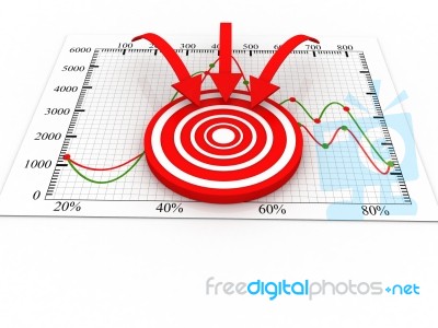 Target Arrows Stock Image