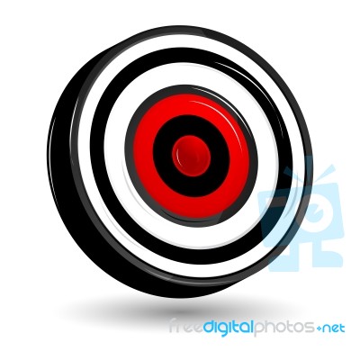 Target Board Stock Image