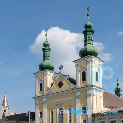 Targu Mures, Transylvania/romania - September 17 : Roman Catholi… Stock Photo