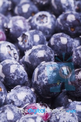 Tasty Blueberries Stock Photo