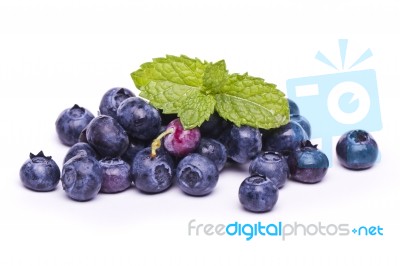 Tasty Blueberries Stock Photo