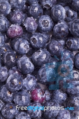 Tasty Blueberries Stock Photo