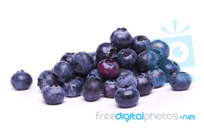 Tasty Blueberries Stock Photo