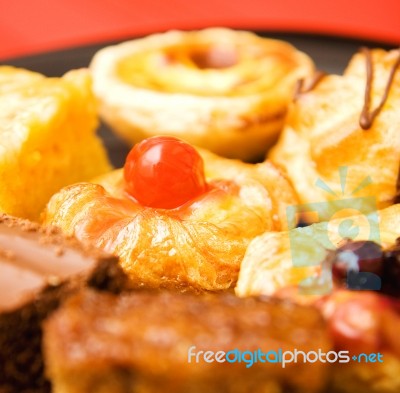 Tasty Pastries Stock Photo