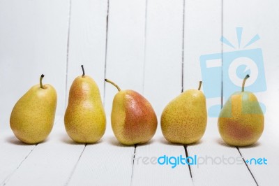 Tasty Portuguese Pears Stock Photo