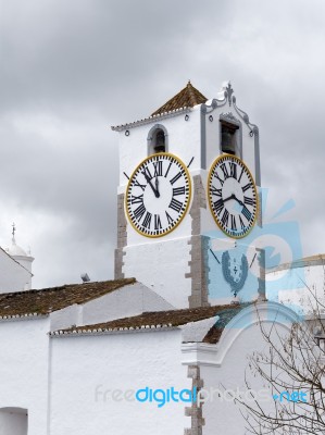 Tavira, Southern Algarve/portugal - March 8 : Santa Maria Do Cas… Stock Photo