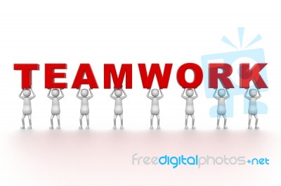 Team Work Stock Image