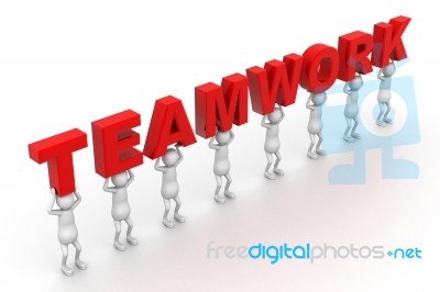 Team Work Stock Image