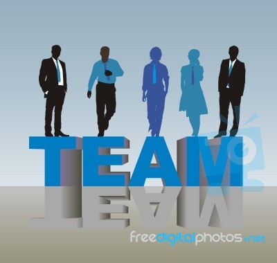 Teamwork Stock Image