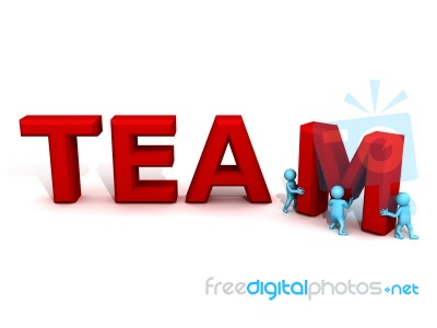 Teamwork Stock Image