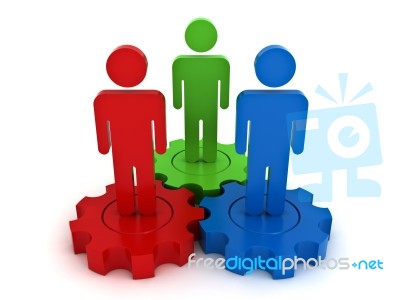 Teamwork Concept Stock Image