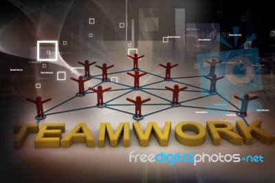 Teamwork Concept Stock Image