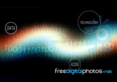 Technology Abstract Stock Image